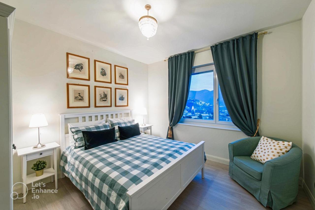 Lakeview Panorama Penthouse With Washer & Dryer Λουγκάνο Εξωτερικό φωτογραφία